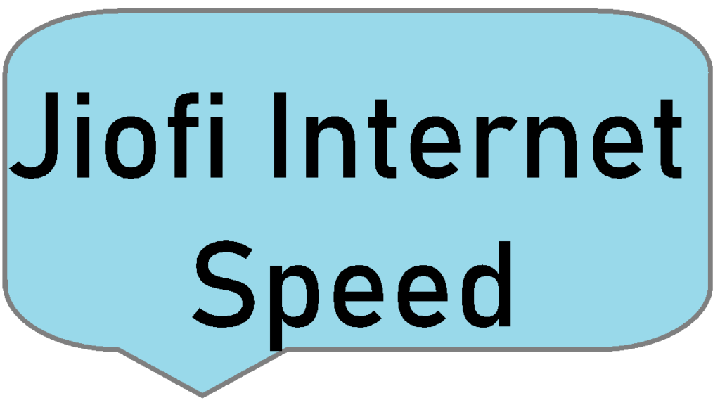 Jiofi Internet Speed